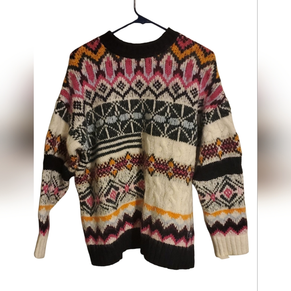 Superdry Multicolor Geometric Women's Sweater